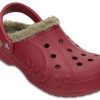 Sandalias unisex informales Crocs Classic Clog rojas 11692-6LL