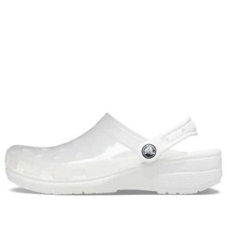 Sandalias unisex transparentes Crocs Jelly Crocs blancas (mujeres) 206908-100