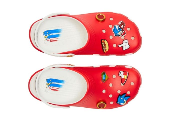 Sonic The Hedgehog x Zuecos clásicos «Zapatos de Sonic»