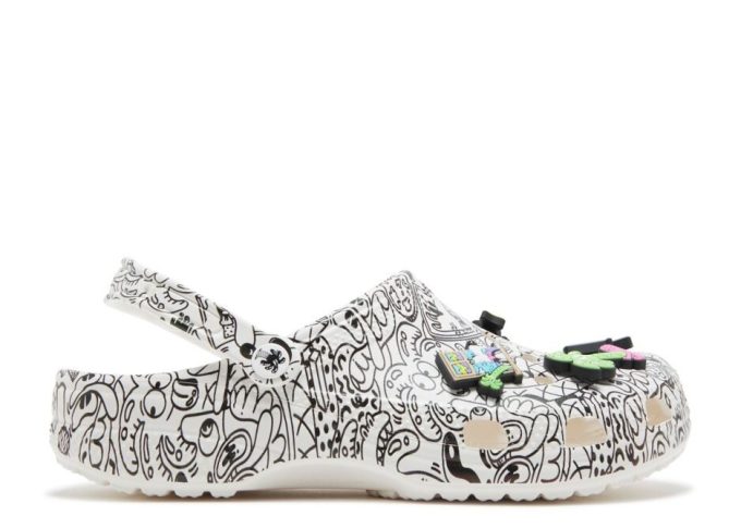 Steven Harrington x Classic Clog «Quickstrike – Blanco y Negro»