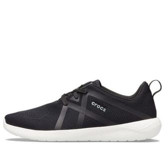 Zapatillas Crocs LiteRide Modform con cordones «Negro Blanco» 206070-066