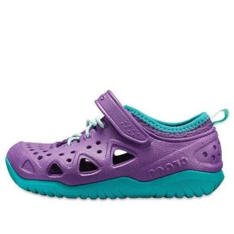 Zapatillas de juego Crocs (GS) Swiftwater «Morado Turquesa» 204989-57H