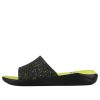 Zapatillas deportivas clásicas Crocs LiteRide unisex, color negro y verde, 205941-060