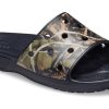 Zapatillas deportivas clásicas y elegantes Crocs unisex, color negro y marrón, 206521-001