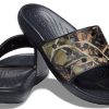 Zapatillas deportivas clásicas y elegantes Crocs unisex, color negro y marrón, 206521-001