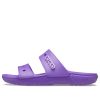 Zapatillas deportivas Crocs Classic Soft Sole Cozy Flat Heel Unisex Moradas 206761-518