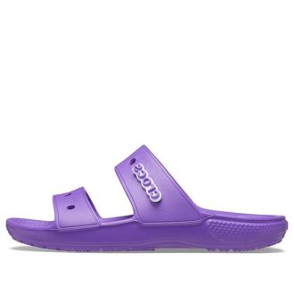 Zapatillas deportivas Crocs Classic Soft Sole Cozy Flat Heel Unisex Moradas 206761-518