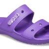 Zapatillas deportivas Crocs Classic Soft Sole Cozy Flat Heel Unisex Moradas 206761-518
