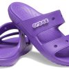 Zapatillas deportivas Crocs Classic Soft Sole Cozy Flat Heel Unisex Moradas 206761-518
