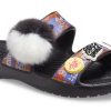 Zapatillas deportivas Crocs Classic Soft Sole Cozy Flat Heel Unisex Negras 207403-001