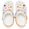 Zapatillas deportivas para exteriores Crocs Classic Clog para mujer, color blanco, 206983-94S