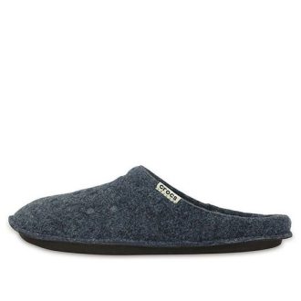 Zapatillas informales Crocs Classic Slipper unisex azul marino 203600-49U