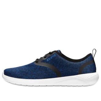 Zapatos Crocs LiteRide de tela azul 205162-4HB
