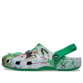 Zueco clásico Crocs x Futura Laboratories «Green Ivy» 209622-3WH