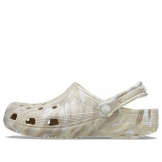 Zueco clásico jaspeado Crocs «Hueso y multicolor» 206867-2Y3