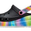 Zueco Crocs Classic Crush con efecto teñido en aerosol 208057-0C4