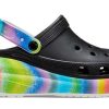 Zueco Crocs Classic Crush con efecto teñido en aerosol 208057-0C4