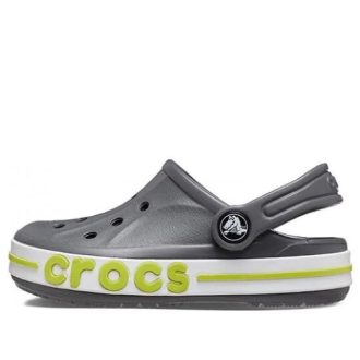 Zueco Crocs (GS) Bayaband «Grey Lime Punch» 207019-0GX