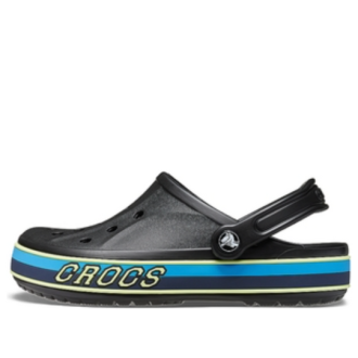 Zueco deportivo Crocs Bayaband «Negro Multicolor» 208268-0C4