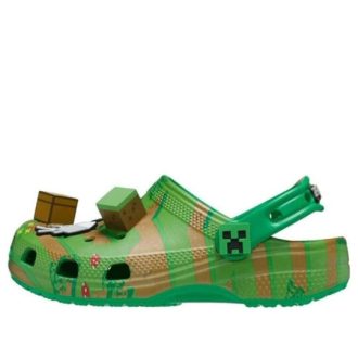 Zueco ligero Crocs (GS) x Minecraft Elevated «Verde» 208473-90H