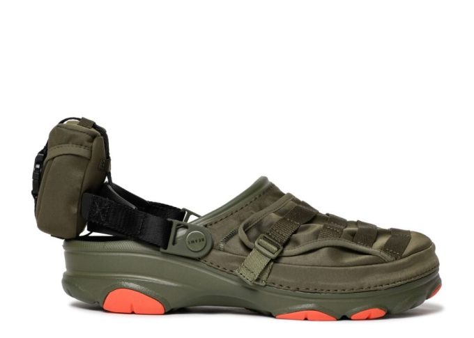 Zueco militar todoterreno clásico BEAMS x «Army Green»