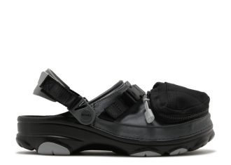 Zueco todoterreno BEAMS x Classic para exteriores, color gris y negro