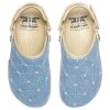 Zueco todoterreno clásico Sashiko de Crocs x Levi’s «Azul hueso» 208917-2Y2