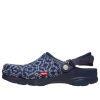 Zueco todoterreno clásico Sashiko de Crocs x Levi’s, lavado oscuro, 208917-410