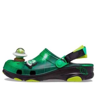 Zueco todoterreno inglés Crocs x Ron «Área 54 Galaxia Verde» 208137-0N4