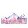 Zuecos clásicos Crocs con estampado tie-dye multicolor unisex 207329-6SO