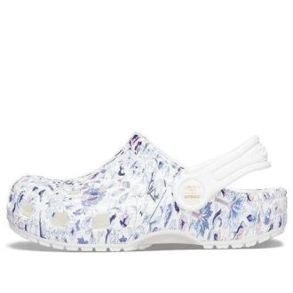 Zuecos clásicos Crocs (GS) x Liberty London «Blanco Azul» 206514-100