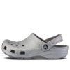 Zuecos clásicos Crocs (mujeres) Sandalias plateadas Crocs 205942-040 Zuecos clásicos Crocs (mujeres) Sandalias plateadas Crocs 205942-040