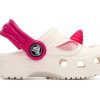 Zuecos clásicos Crocs (PS) para playa, divertidos, blancos, 207073-100