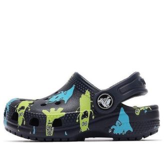 Zuecos clásicos Crocs (PS) Sandalias deportivas ligeras y cómodas en azul 206833-410