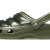 Zuecos clásicos Crocs Sandalias Crocs verde militar 206624-309