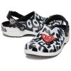Zuecos clásicos Crocs x Keith Haring «Negro y blanco» 209488-001