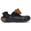 Zuecos clásicos Crocs x MCM «Negro tostado» 207692-001