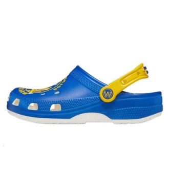Zuecos clásicos Crocs x NBA Golden State Warriors «Azul Amarillo» 209443-100