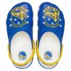 Zuecos clásicos Crocs x NBA Golden State Warriors «Azul Amarillo» 209443-100