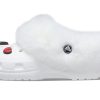 Zuecos clásicos Crocs, zapatillas unisex blancas Crocs 207409-100