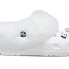 Zuecos clásicos Crocs, zapatillas unisex blancas Crocs 207409-100