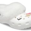 Zuecos clásicos Crocs, zapatillas unisex blancas Crocs 207409-100