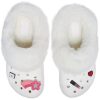Zuecos clásicos Crocs, zapatillas unisex blancas Crocs 207409-100