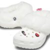 Zuecos clásicos Crocs, zapatillas unisex blancas Crocs 207409-100