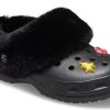 Zuecos clásicos Crocs, zapatillas unisex negras Crocs 207409-001