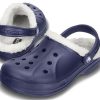 Zuecos clásicos Crocs, zapatillas unisex resistentes al desgaste en azul marino 16244-49U