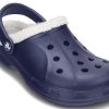 Zuecos clásicos Crocs, zapatillas unisex resistentes al desgaste en azul marino 16244-49U