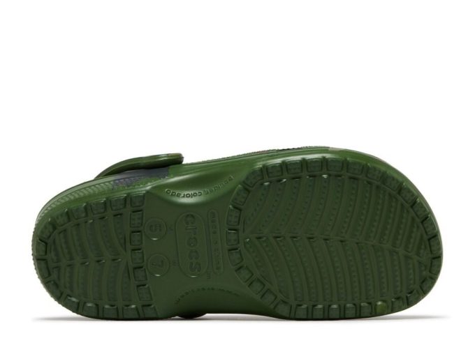 Zuecos clásicos Daily Paper x «Camuflaje verde»