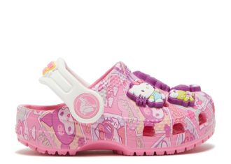 Zuecos clásicos de Hello Kitty para niños pequeños «Hello Kitty y sus amigos»
