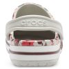 Zuecos clásicos estampados Crocs Bayaband «Blanco, marrón y rojo» 205840-1CD